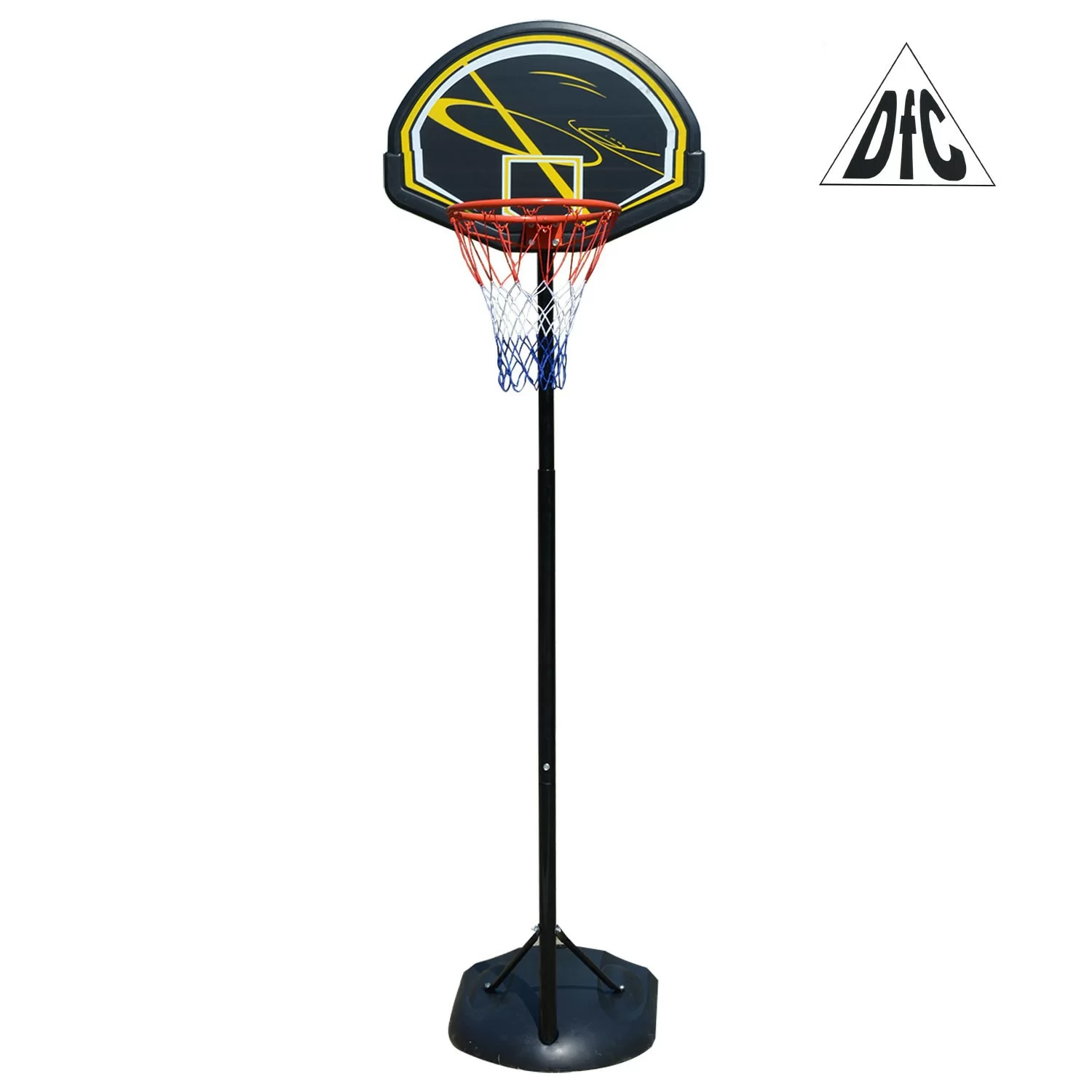 Фото Мобильная баскетбольная стойка DFC KIDS3 80x60cm полиэтилен со склада магазина СпортСЕ