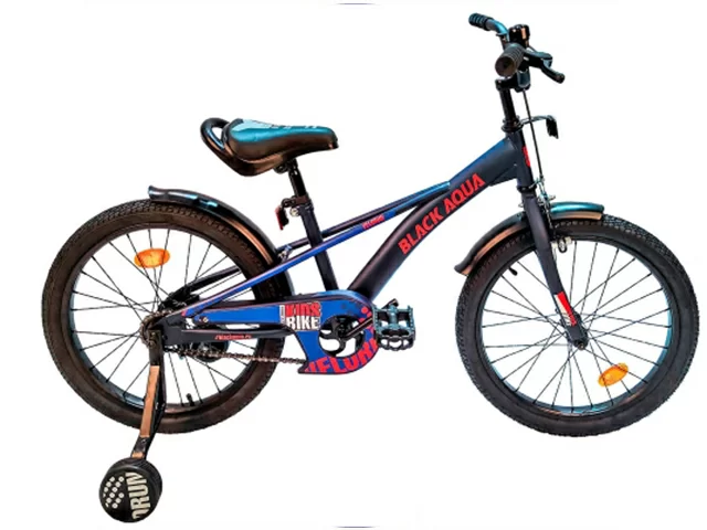 Фото Велосипед Black Aqua Velorun 20" 1s темно-синий KG2019 со склада магазина СпортСЕ