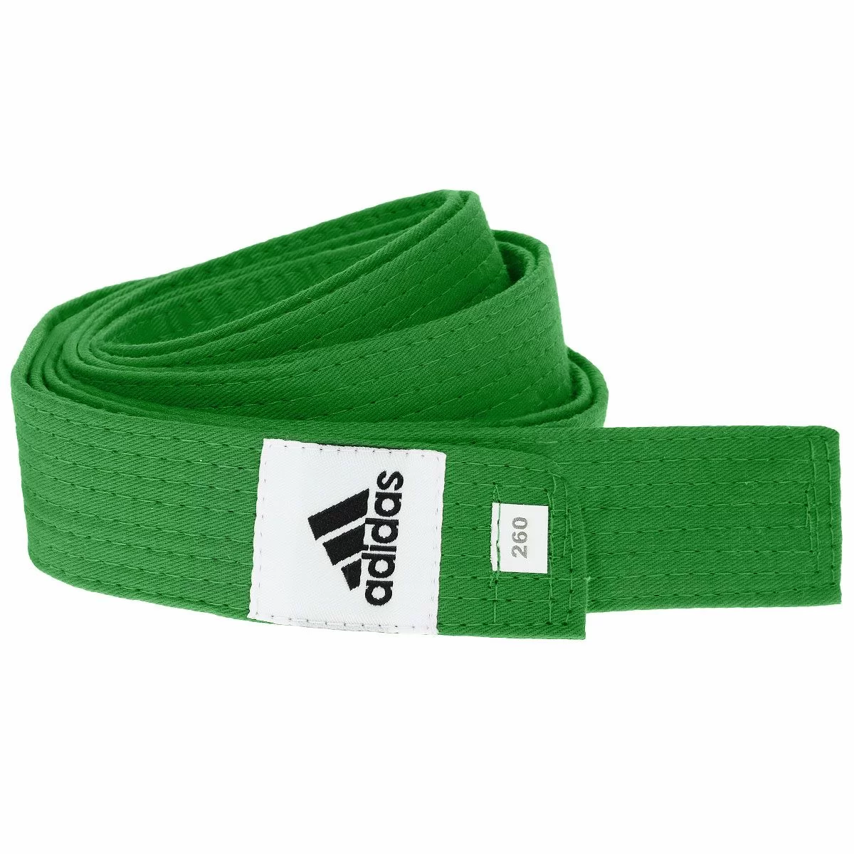 Фото Пояс для единоборств 2.6 м Adidas Club зеленый adiB220 со склада магазина СпортСЕ