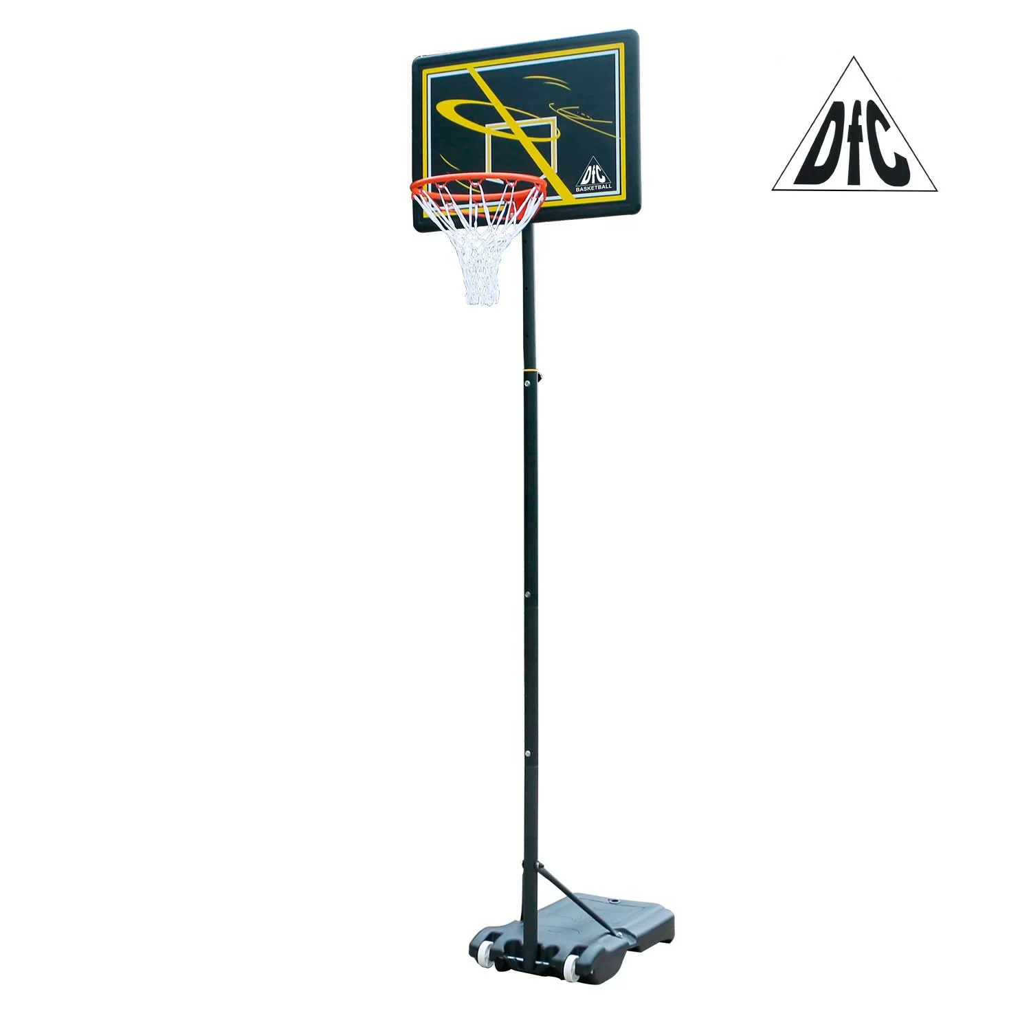 Фото Мобильная баскетбольная стойка DFC 80х58см п/э KIDSD2 со склада магазина СпортСЕ