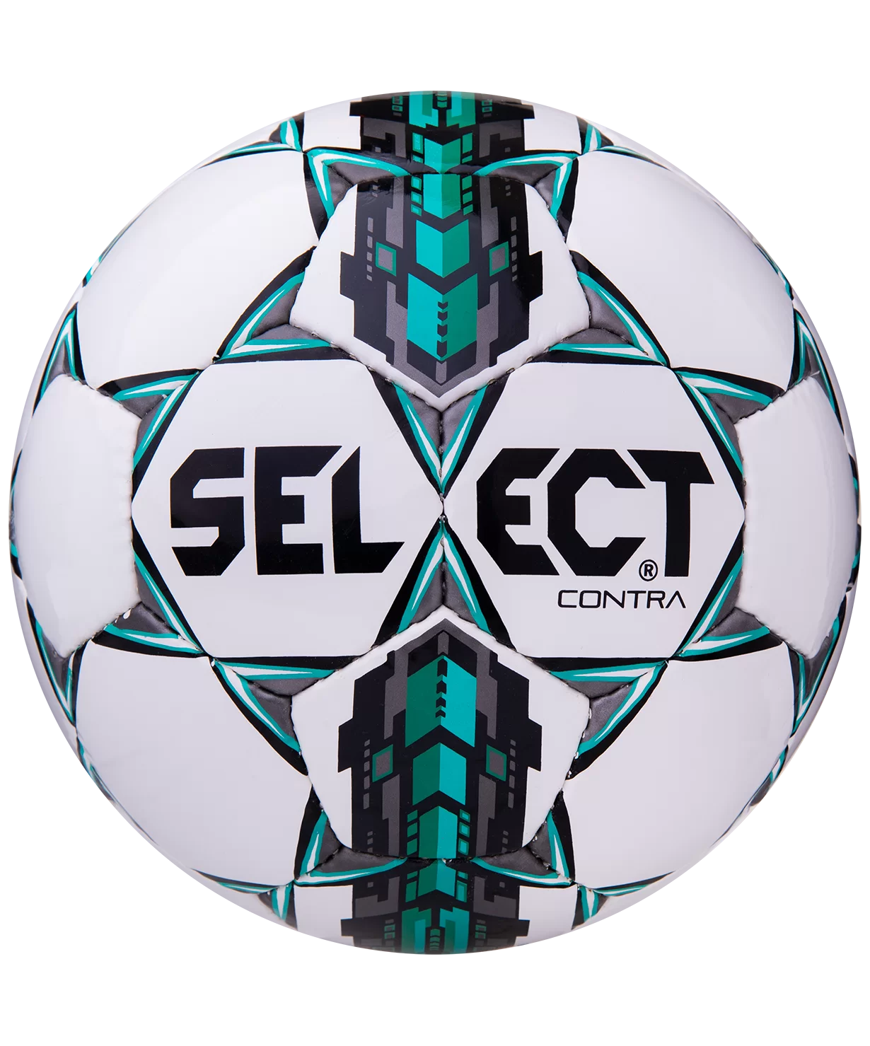 Фото Мяч футбольный Select Contra FIFA №5 белый/черный/серый/синий 812317 со склада магазина СпортСЕ