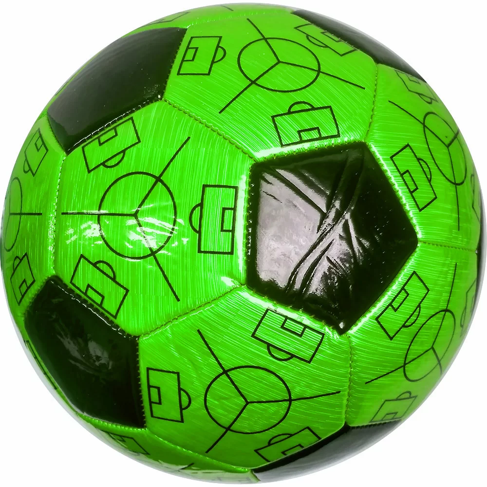 Фото Мяч футбольный C33387-4 Meik №5 PVC 2.6 310-320 гр. зеленый 10017307 со склада магазина СпортСЕ