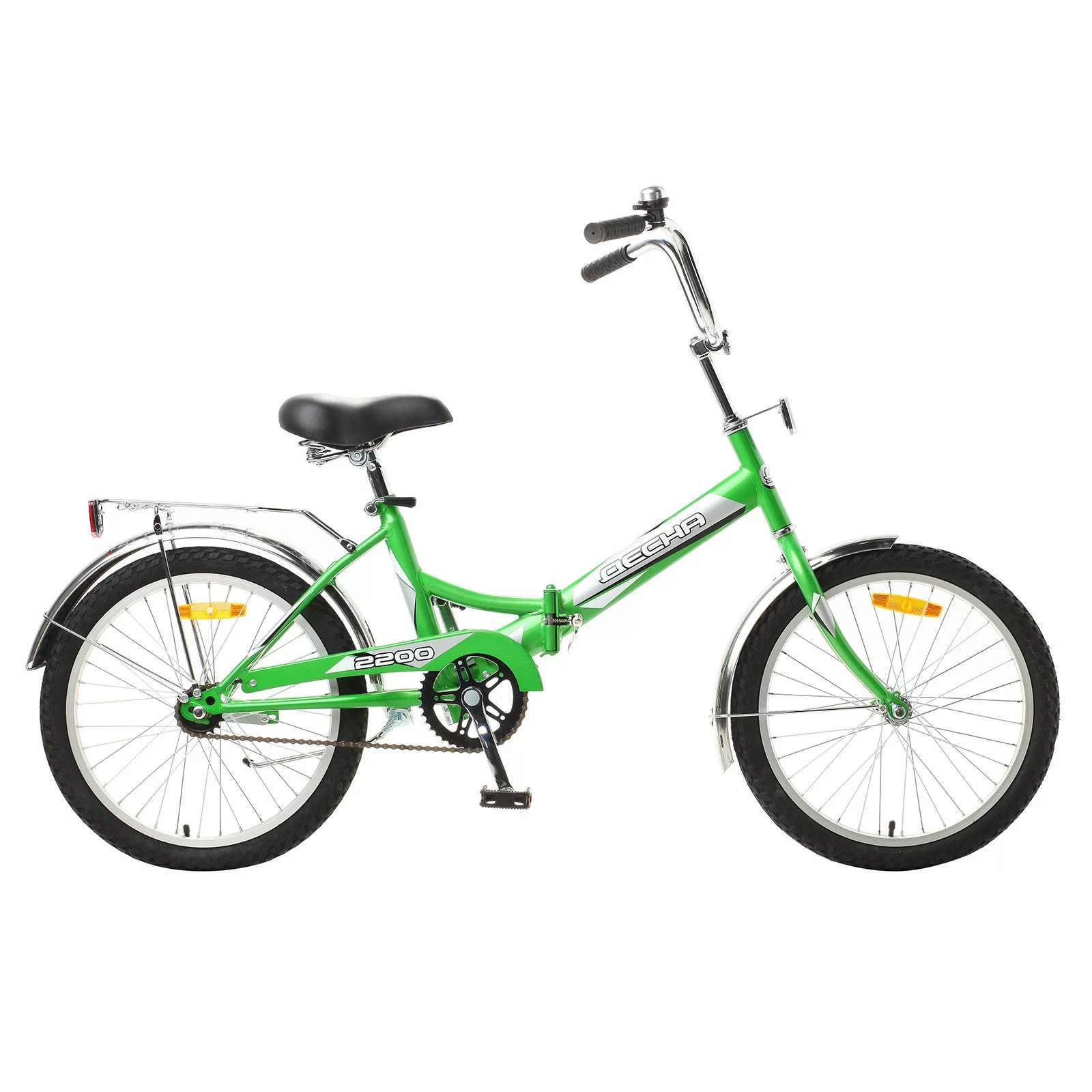 Фото Велосипед Десна-2200 20" зеленый Z011 со склада магазина СпортСЕ