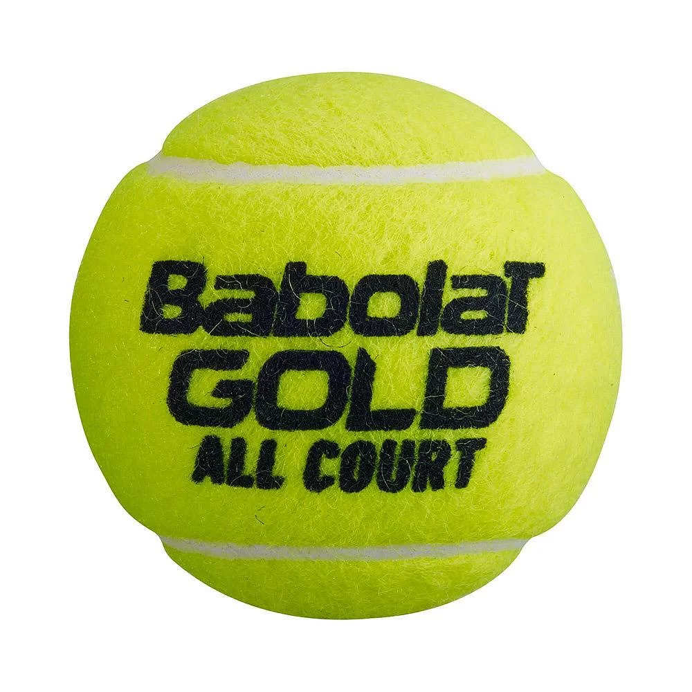Фото Мяч для тенниса Babolat Gold All Court 3B 1 шт 501086 со склада магазина СпортСЕ