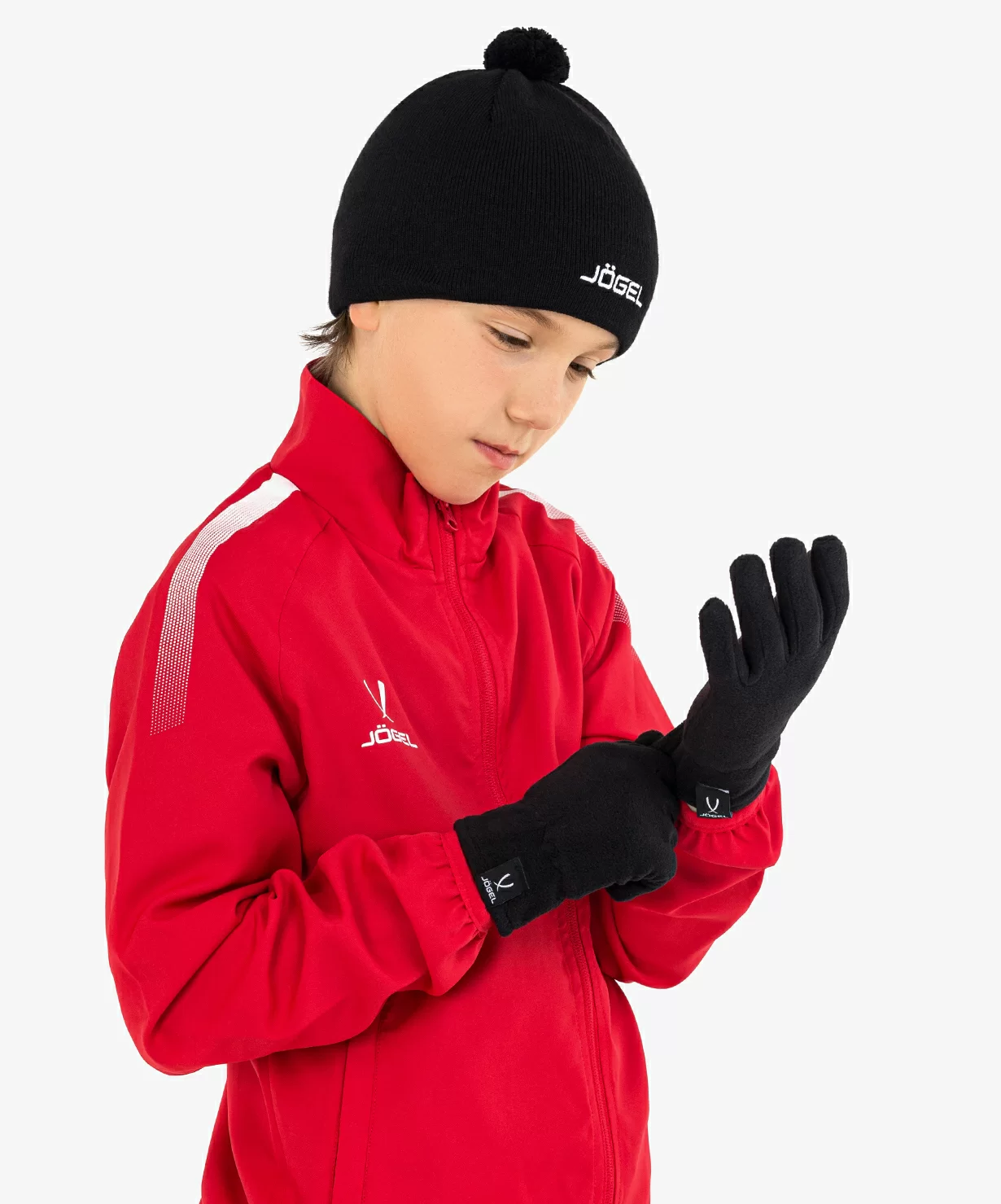 Фото Перчатки зимние ESSENTIAL Fleece Gloves, черный со склада магазина СпортСЕ