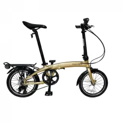 Велосипед Dahon QIX D3 YS 9193-1 (GOLD), складной, колеса 16"