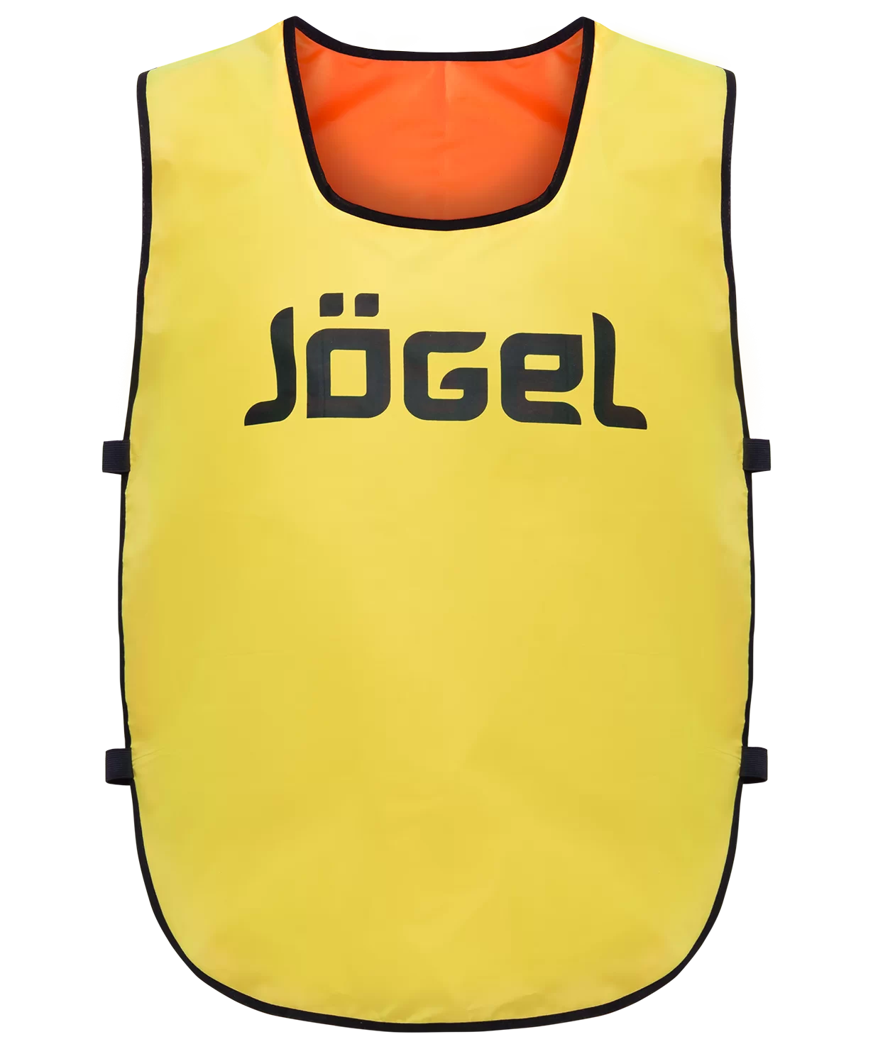 Фото Манишка двустороння Jögel JBIB-2001 взрослая желтый/оранжевый 12367 со склада магазина СпортСЕ