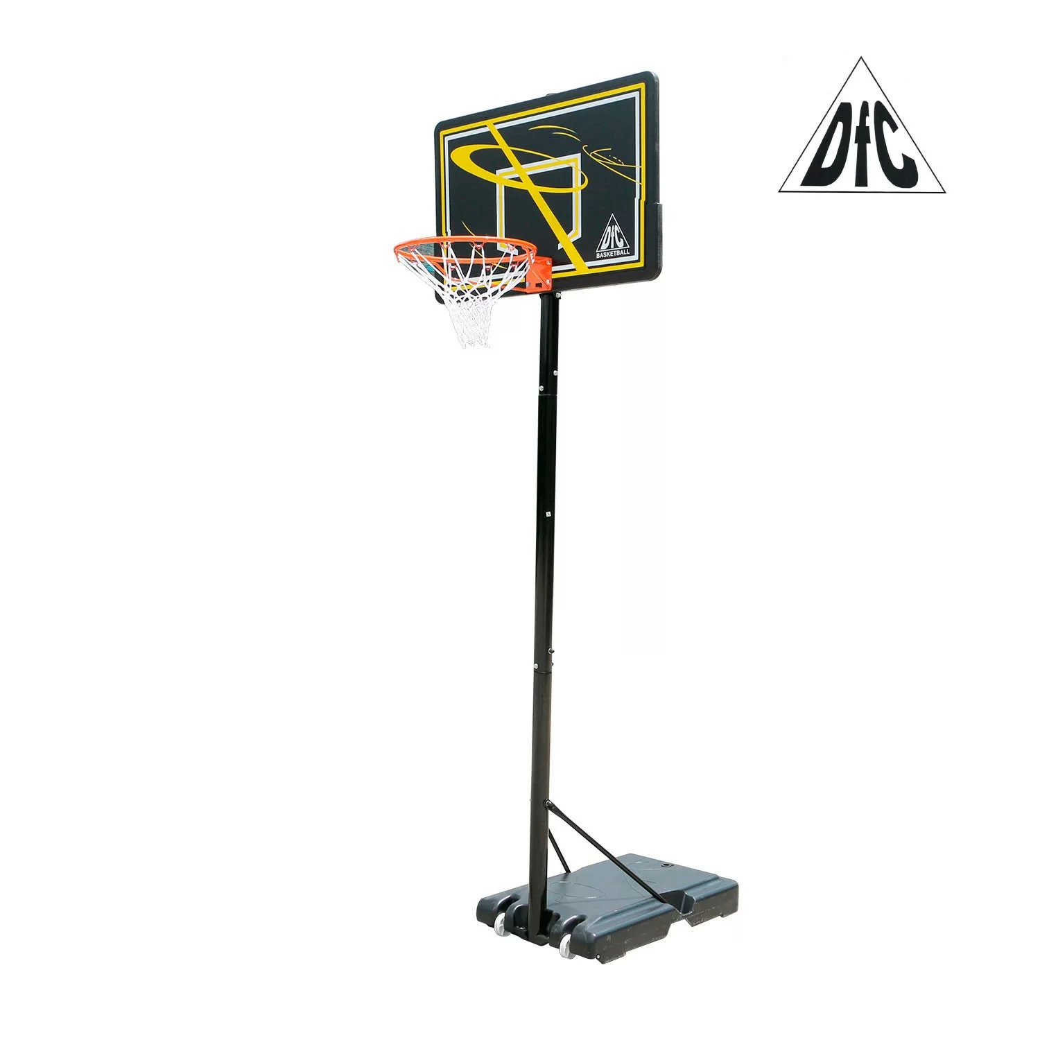 Фото Мобильная баскетбольная стойка DFC 112х72см п/э KIDSF со склада магазина СпортСЕ