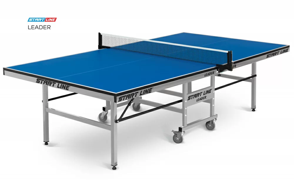 Фото Теннисный стол Start Line Leader blue 60-720 со склада магазина СпортСЕ