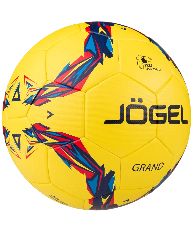 Фото Мяч футбольный Jogel JS-1010 Grand №5 желтый  15438 со склада магазина СпортСЕ