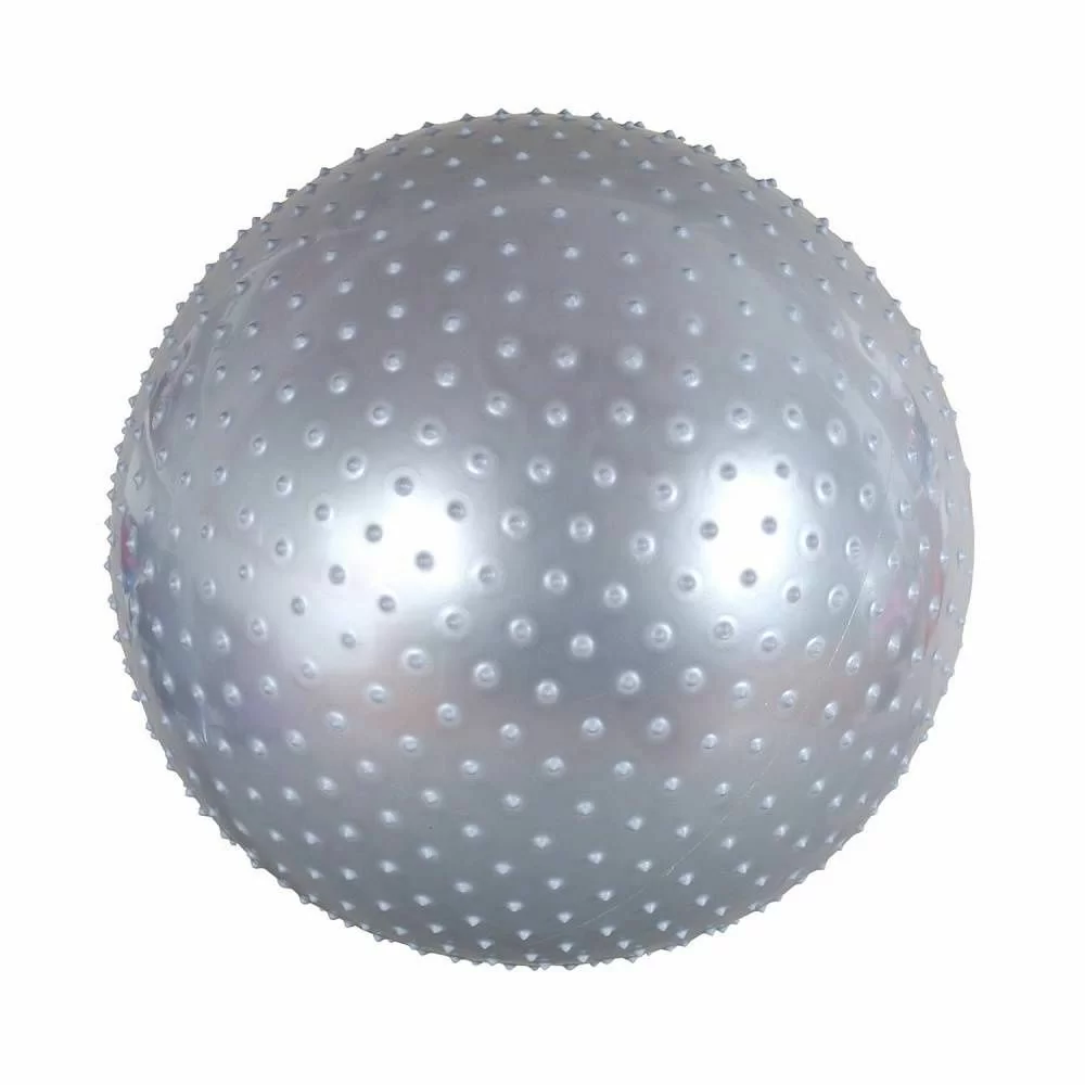 Фото Мяч массажный 55 см (22") Body Form серебро BF-MB01 со склада магазина СпортСЕ