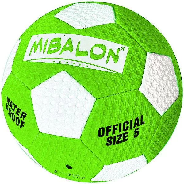 Фото Мяч для пляжного футбола C33389-5 р.5 PVC 2.6, 310-320 гр зеленый 10017293 со склада магазина СпортСЕ