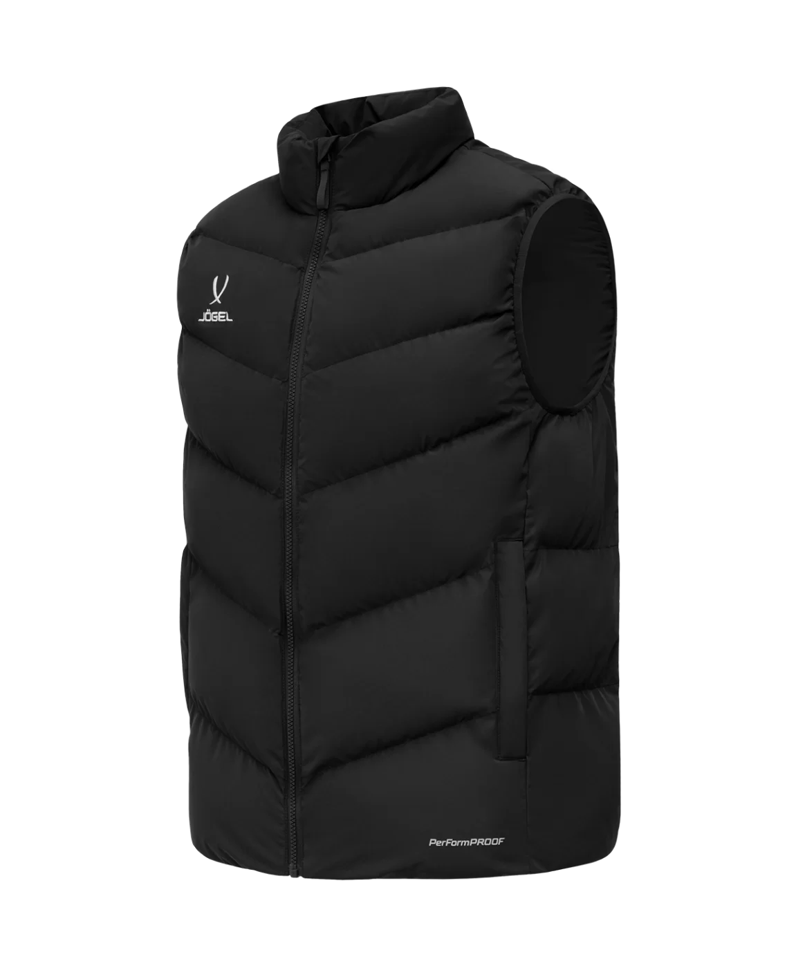 Фото Жилет утепленный ESSENTIAL PerFormPROOF Padded Vest, черный со склада магазина СпортСЕ