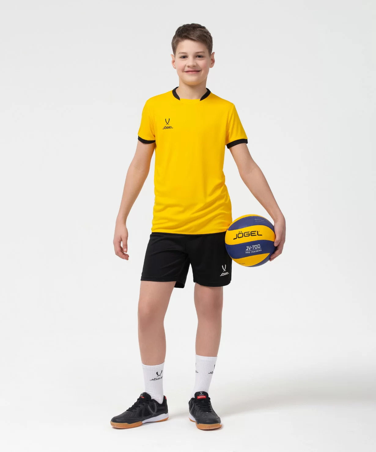 Фото Футболка волейбольная Camp, желтый, детский со склада магазина СпортСЕ