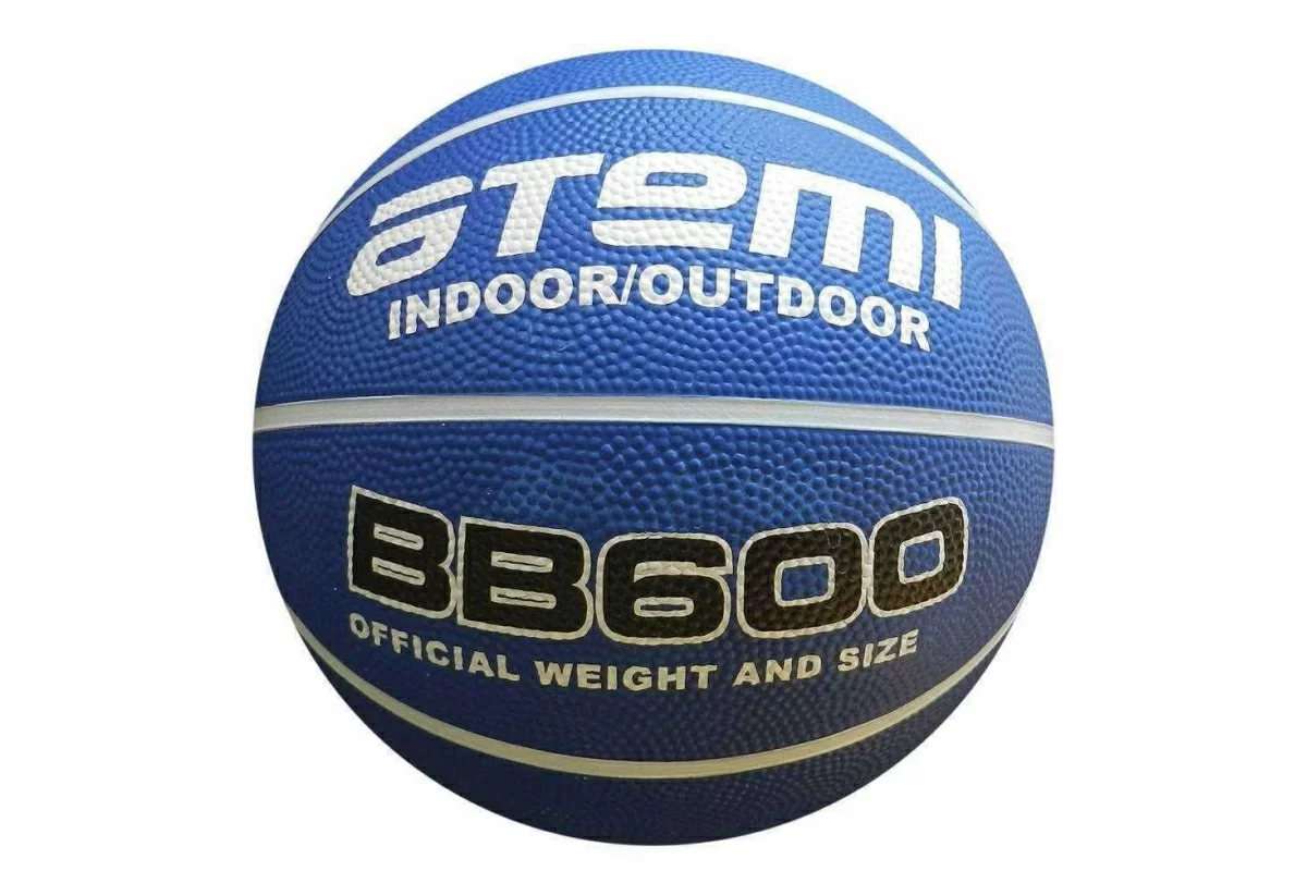 Фото Мяч баскетбольный Atemi BB600 №5 резина 8 панелей со склада магазина СпортСЕ