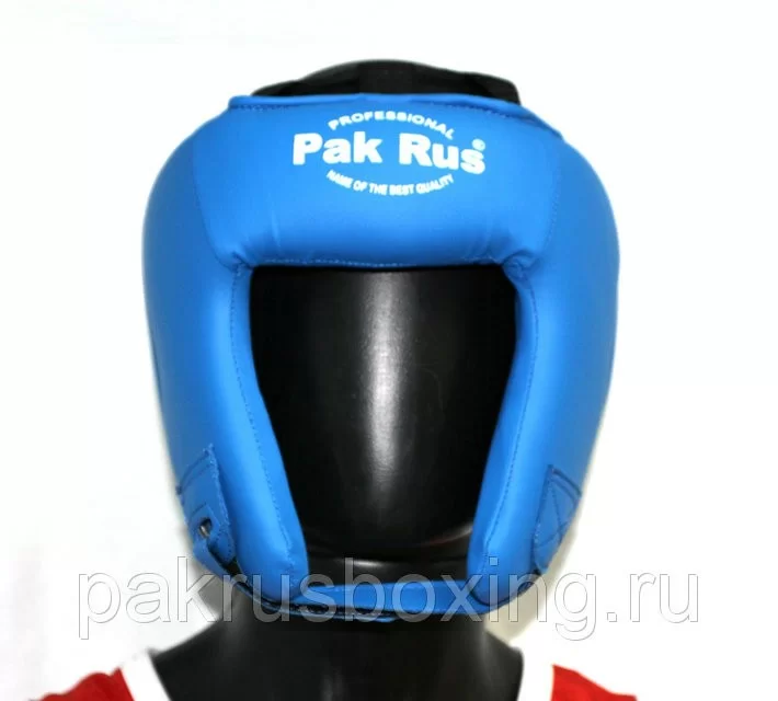 Фото Шлем боксерский боевой Pak Rus  синий PR-13-003 со склада магазина СпортСЕ