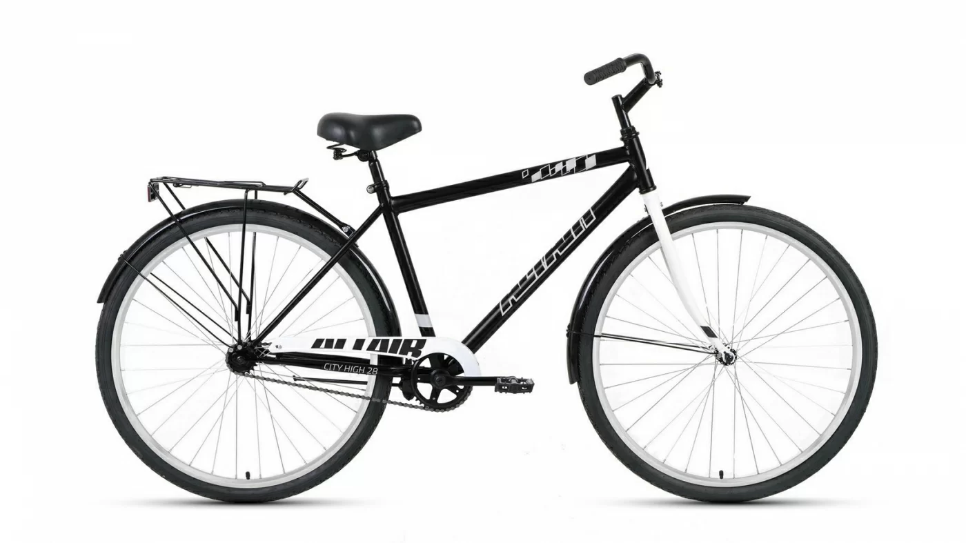 Фото Велосипед Altair City High 28 (2022) черный/серый RBK22AL28016 со склада магазина СпортСЕ