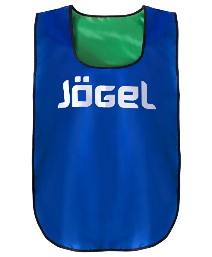 Фото Манишка двустороння Jogel JBIB-2001 взрослая синий/зеленый 12365 со склада магазина СпортСЕ