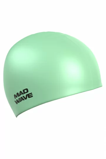 Фото Шапочка для плавания Mad Wave Pastel green M0535 04 0 10W со склада магазина СпортСЕ