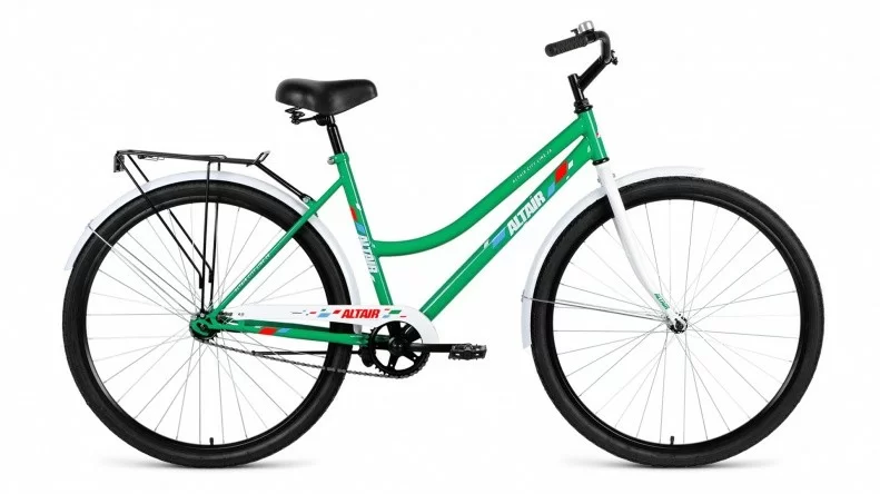 Фото Велосипед Altair City low 28 (1ск ) (2019) зеленый со склада магазина СпортСЕ