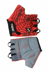 Перчатки Spider детские лайкра красно-черные р.4/S (для 2-4лет) 08-202021