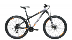 Велосипед Format 1315 27,5" (2020-2021) черный матовый/серый матовый