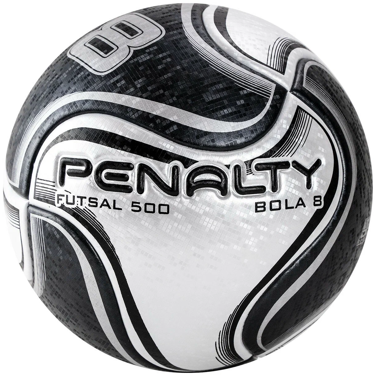 Фото Мяч футзальный Penalty Bola Futsal 8 X 5212861110-U №4 PU черно-бел со склада магазина СпортСЕ
