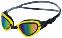 Очки для плавания Atemi N5301 силикон чёрн/жёлтый