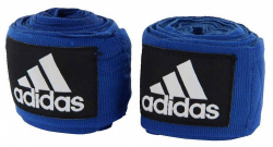 Бинт боксерский 2.55 м Adidas New Rules Boxing Crepe Bandage синий adiBP031