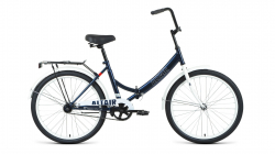 Велосипед Altair City 24 скл (2022) темно-синий/серый RBK22AL24009