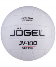 Мяч волейбольный Jögel JV-100 белый (BC21) УТ-00019885