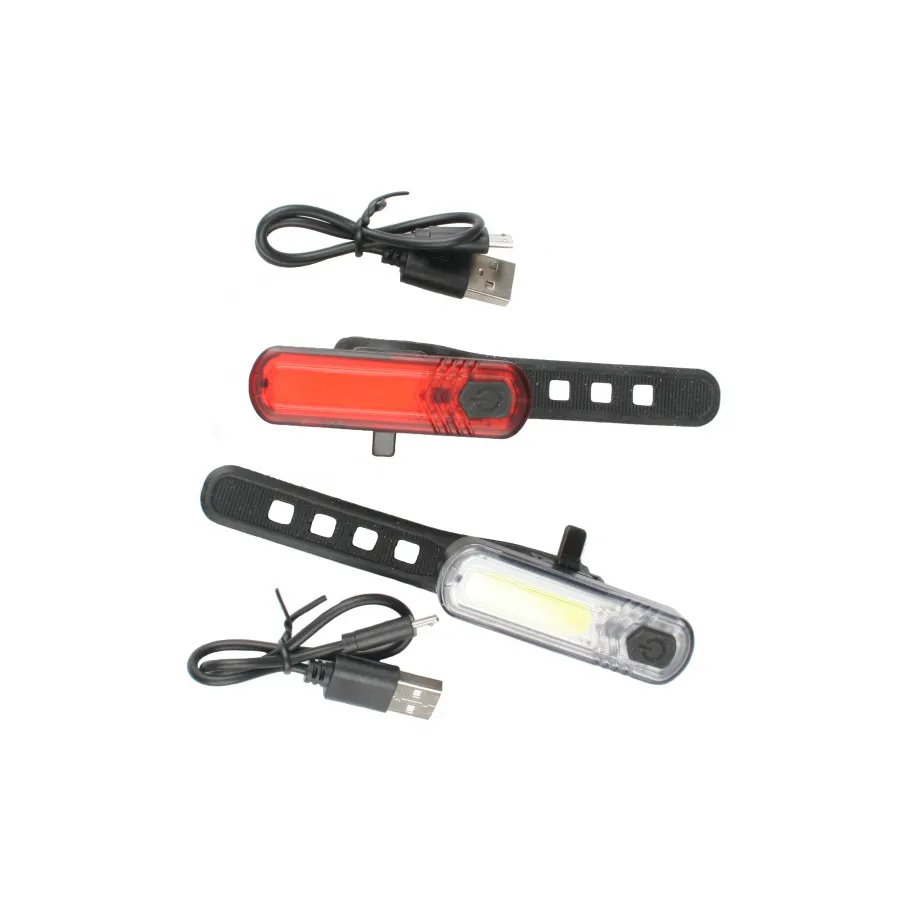 Фото Фонари Klonk IPX4передний и задний micro USB LiPo 3,7 V/ 330 mAh 11952 со склада магазина СпортСЕ