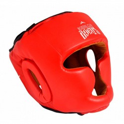 Шлем боксерский Боецъ BHG-21 красный