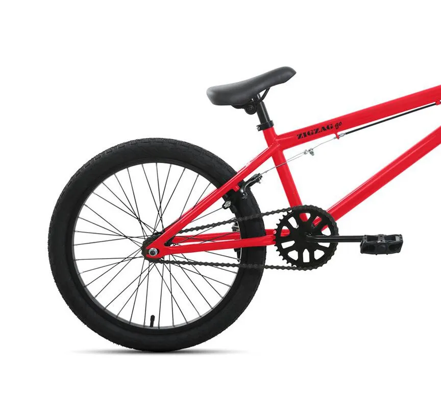 Фото Велосипед Forward Zigzag 20 GO (2022) красный/черный IBK22FW20089 со склада магазина СпортСЕ