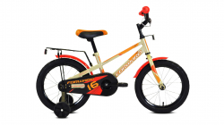 Велосипед Forward Meteor 16 (2020-2021) серый/оранжевый 1BKW1K1C1038