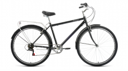 Велосипед Forward Dortmund 28 2.0 (2022) черный/белый RBK22FW28612