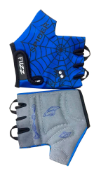Перчатки Spider детские лайкра сине-черные р.6/M (для 4-6лет) 08-202028