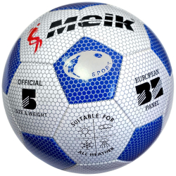 Мяч футбольный Meik-3009 R18022 3-слоя PVC 1.6, 300 гр 10014353
