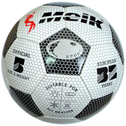 Мяч футбольный Meik-3009 R18023 3-слоя PVC 1.6, 300 гр 10014354