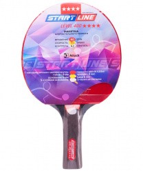 Ракетка для настольного тенниса Start line Level 400 New (анатомическая) 12501