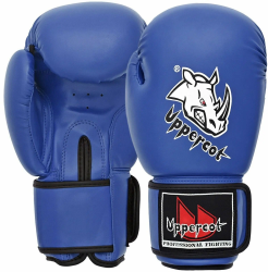 Перчатки боксерские Uppercot UBG-02 DX синий