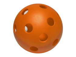 Мяч для флорбола F7322 оранжевый 01170
