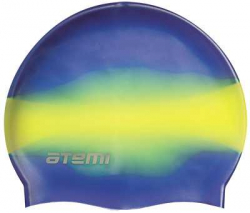 Шапочка для плавания Atemi MC209 силикон мультиколор