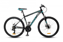 Велосипед HORST Genesis 2021 Чёрно-бирюзово-серый