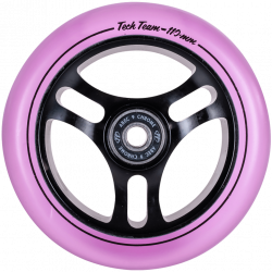 Колесо для самоката TechTeam X-Treme 110*24мм Triangle purple transparent