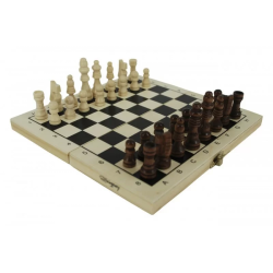 Шахматы деревянные дорожные 8150S (20 х 10 х 2,8 см)