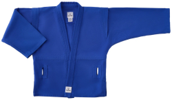 Куртка для самбо INSANESTART IN22-SJ300 синий, взрослый, хлопок