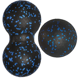 Набор массажных мячиков MFS-105 8см + 8х16см синий (E33008) 10020058