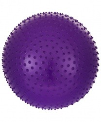 Мяч массажный 65 см StarFit GB-301 антивзрыв фиолетовый 8866