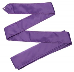 Лента для художественной гимнастики без палочки 6 м фиолетовый СЕ1